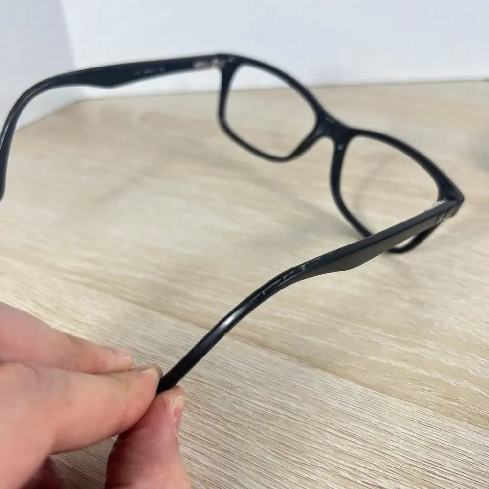 Ray-Ban RB5228 2000 Eyeglasses Black Frames Only 53-17-140 READ DESC